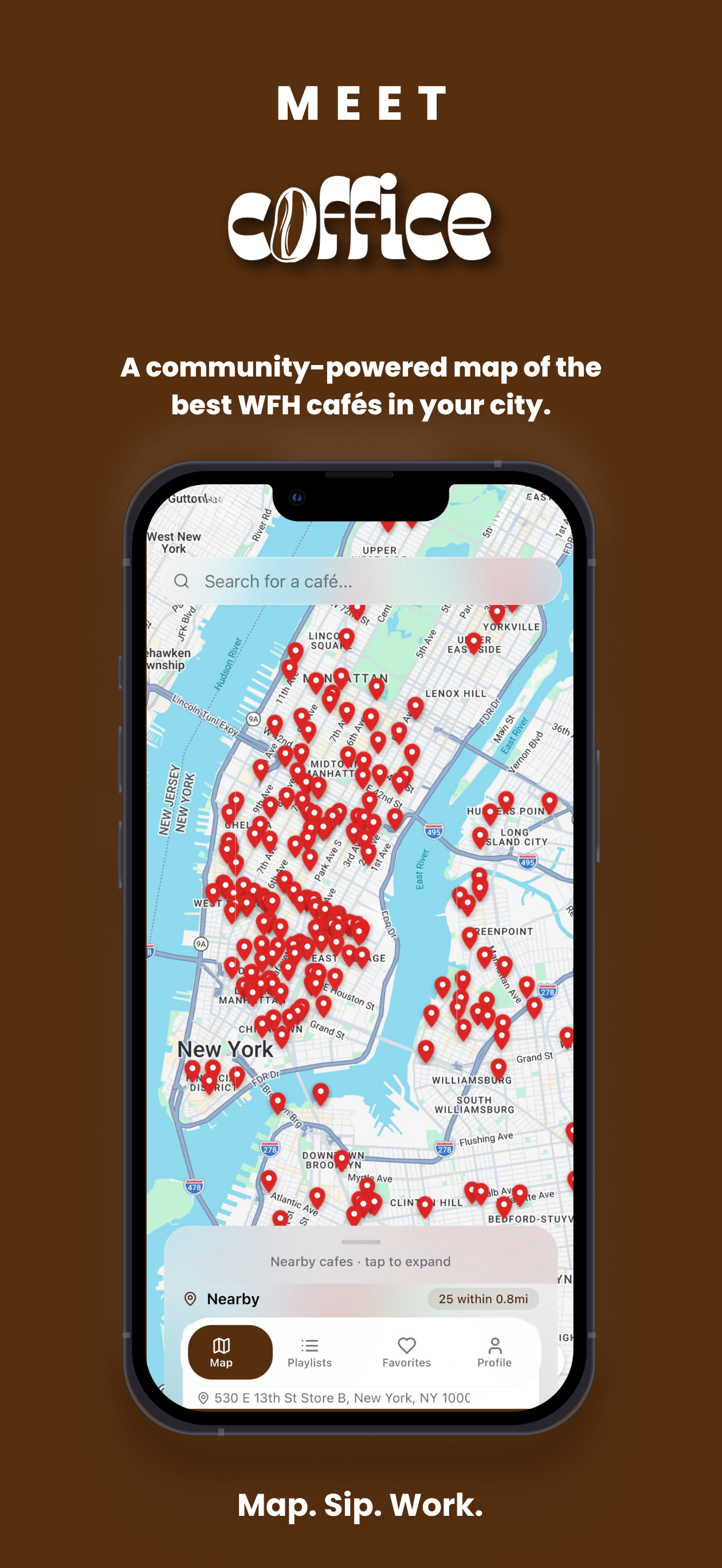 Coffice app screenshot